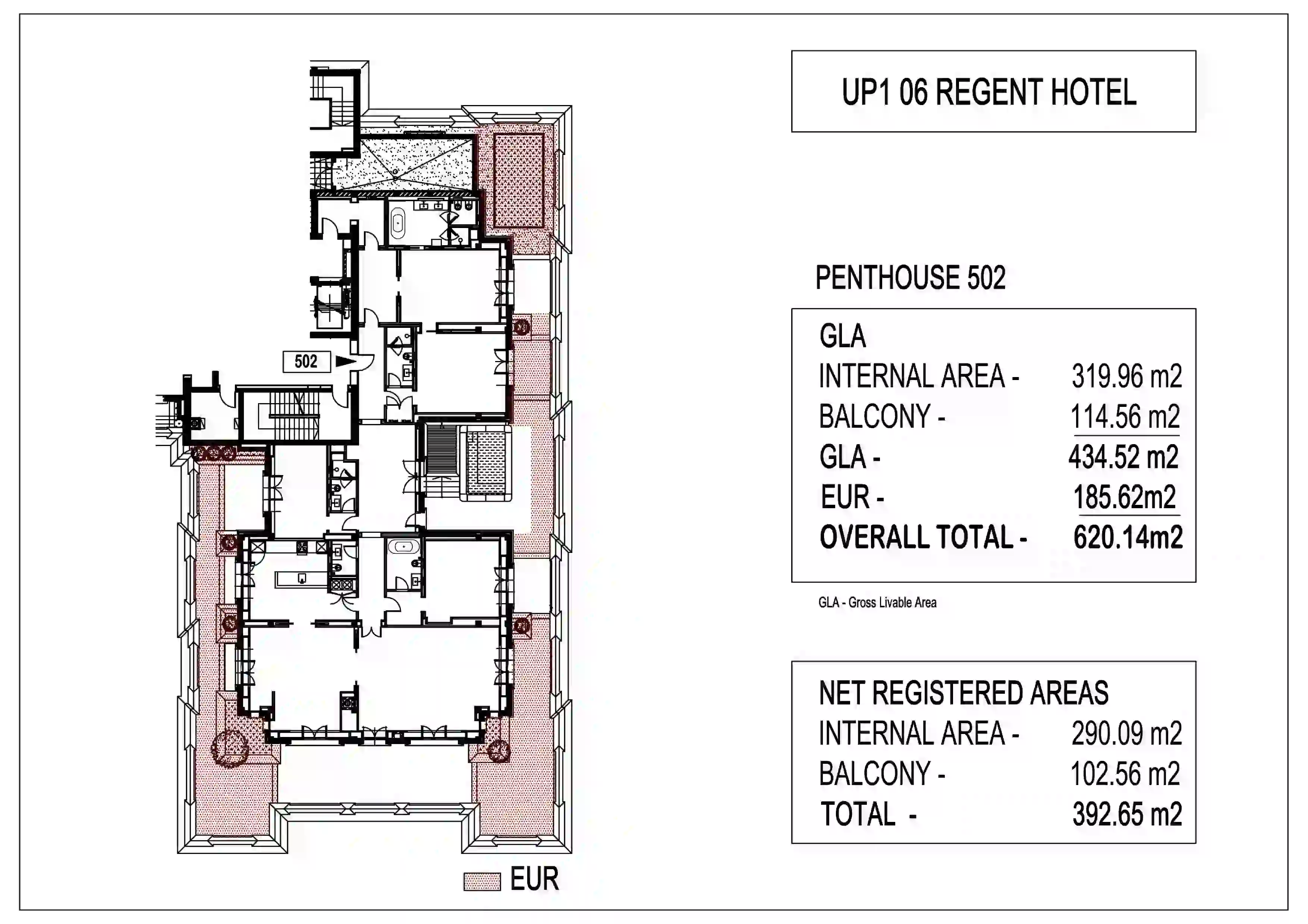  Luksuzni Penthaus - Hotel Regent 5*, Porto Montenegro